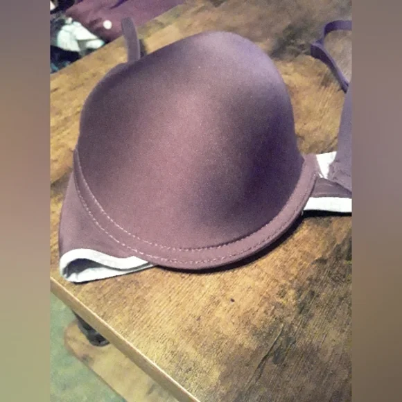 Jessica Simpson 34C Gorgeous Purple & Grey Padded underwire Beautiful Bra. - Picture 2 of 9